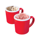 Global Gizmos ice cream maker with two mixing tubs