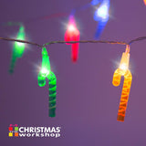 The Christmas Workshop 78260 festive candy cane lights