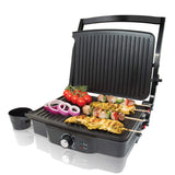 2000W panini press with variable temperature control