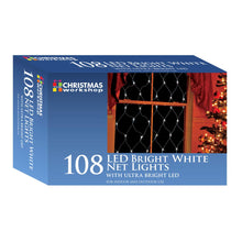 Load image into Gallery viewer, 108 LED Bright White net lights, Indoor and Outdoor 
