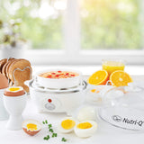 Quest Nutri-Q 360W seven-egg cooker with poaching tray