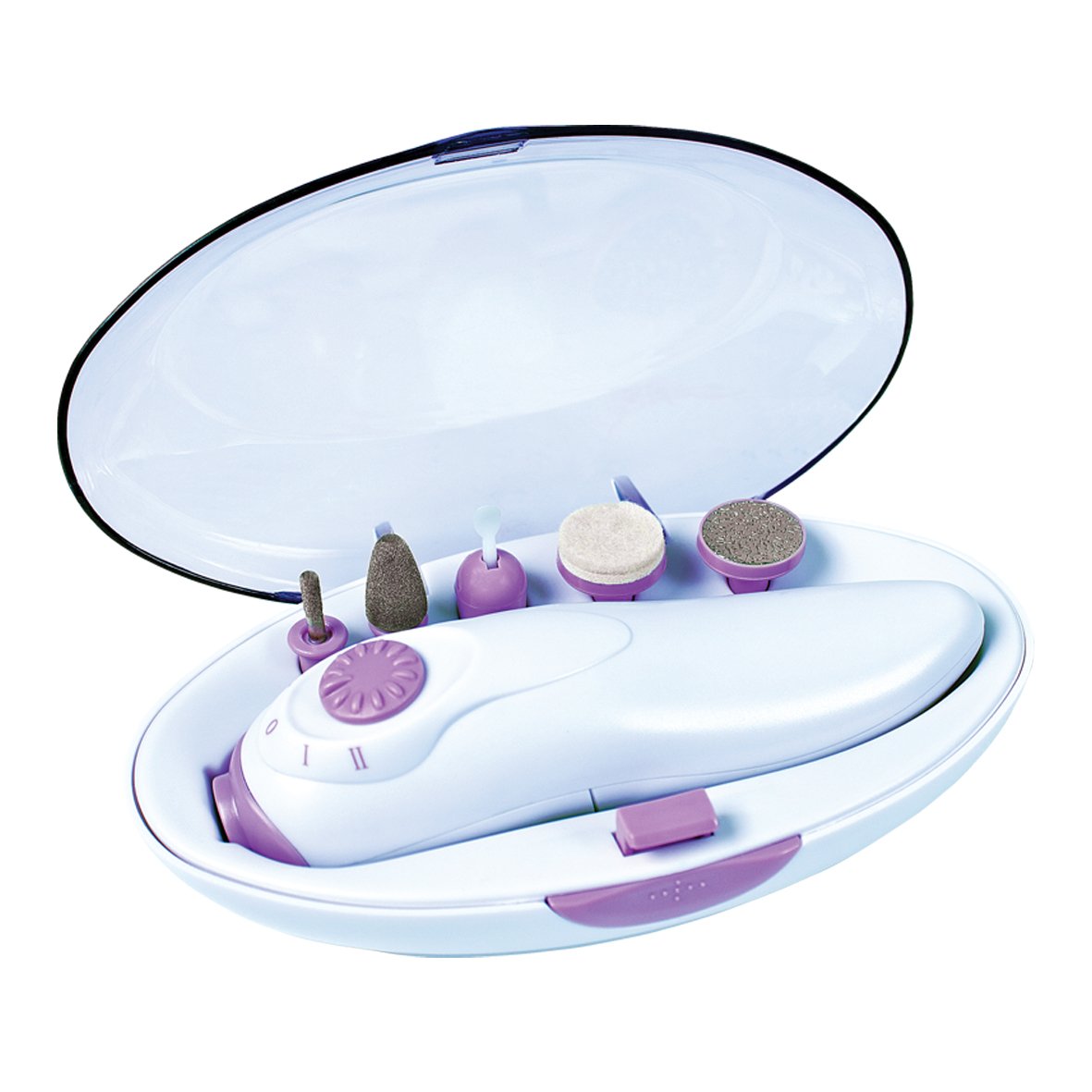 Bauer 38700 two-speed nail care set