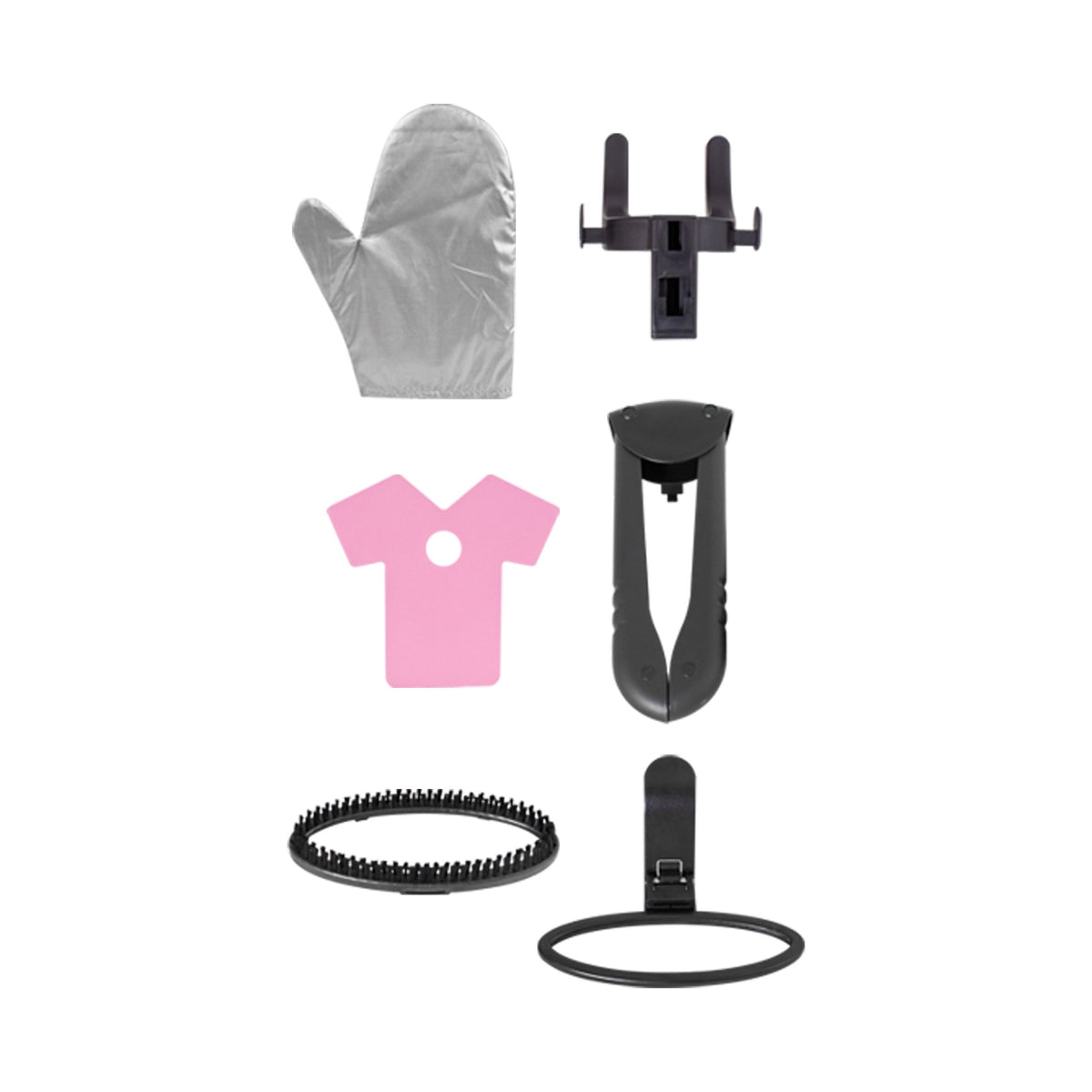 Quest garment steamer telescopic pole and steam head