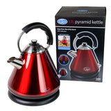 Red Quest pyramid cordless kettle 1.7 litre