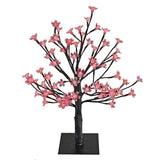 45cm red LED blossom tree with 48 lights