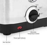 Quest stainless steel fryer large viewing window