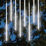 Eight 50cm bright white meteor shower LED light tubes