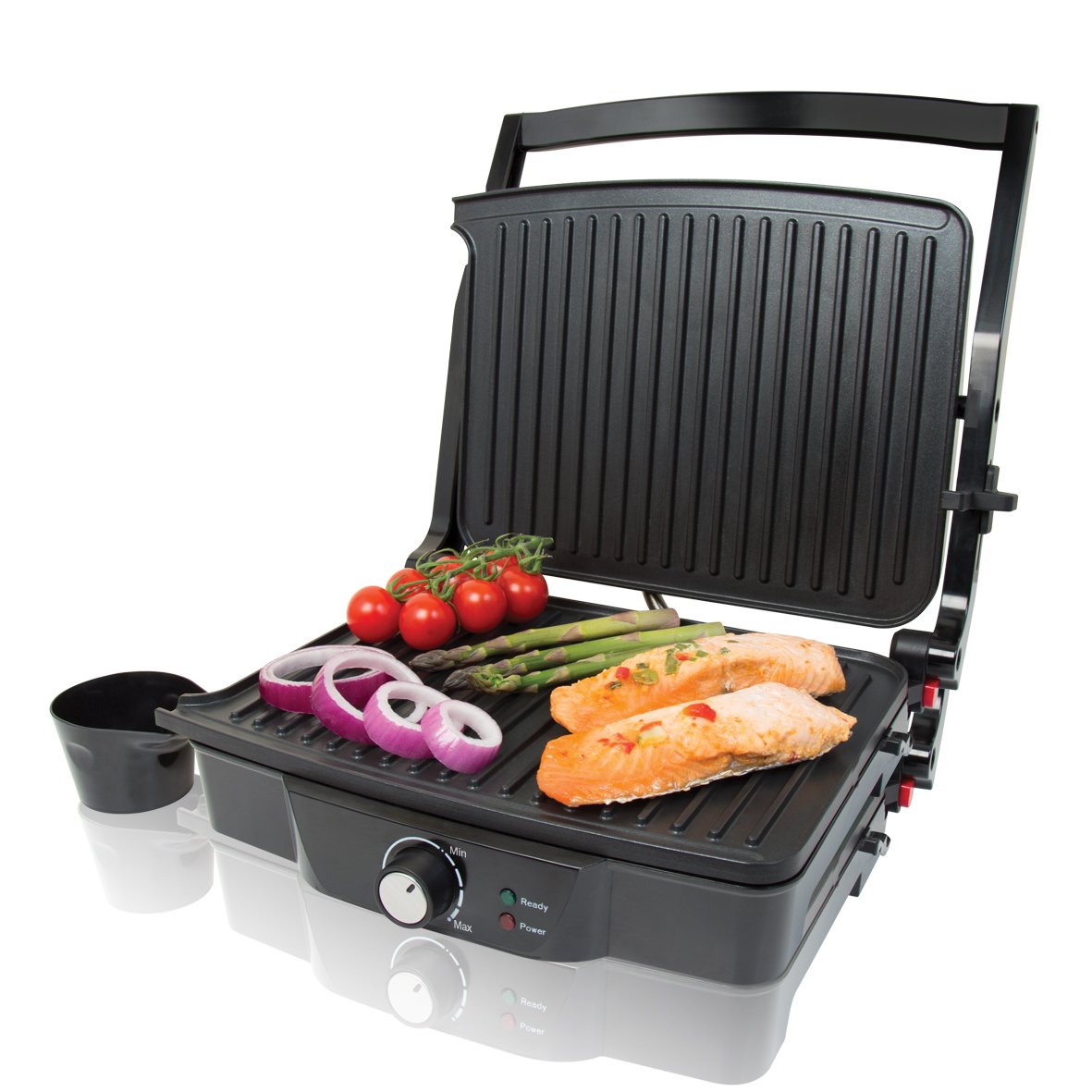 Quest 34350 health grill opened flat