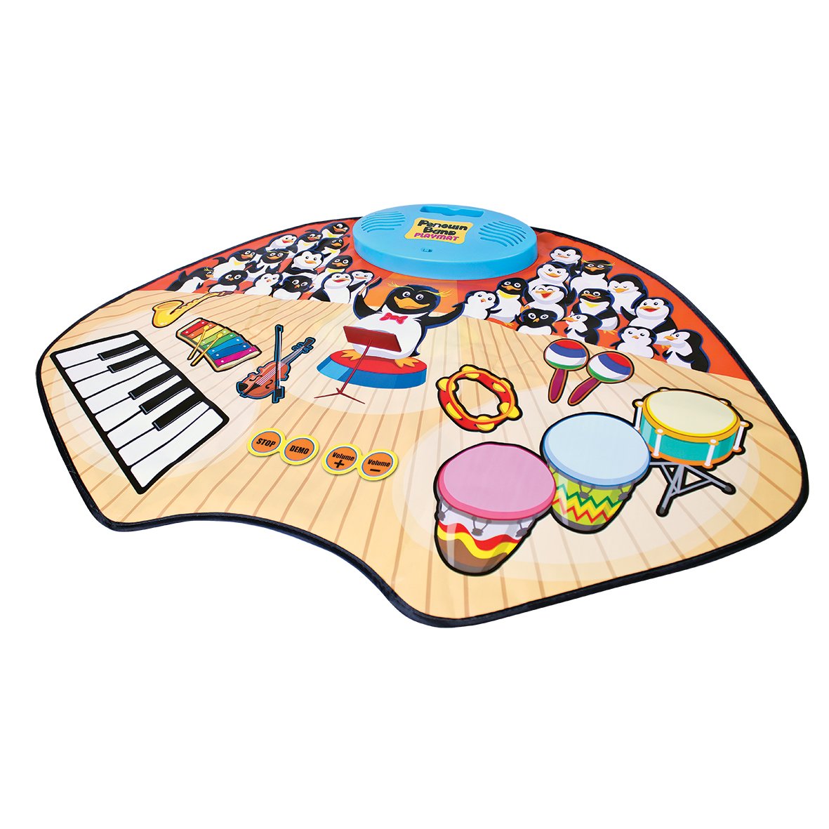 Kids electronic penguin music play mat
