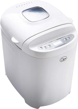 White Quest bread machine with delay timer and keep-warm function