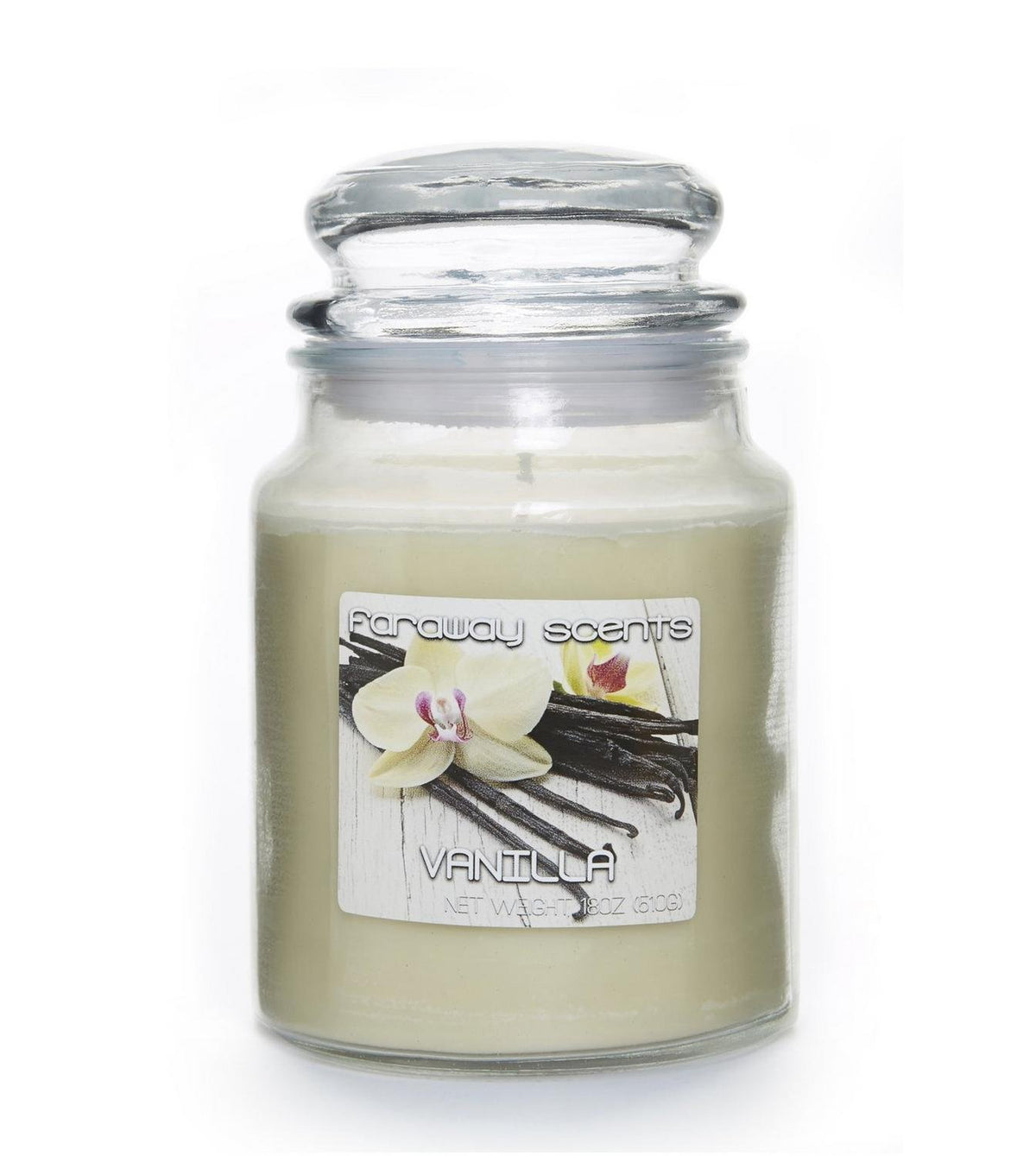 Liberty Faraway Scents Vanilla 18oz jar candle