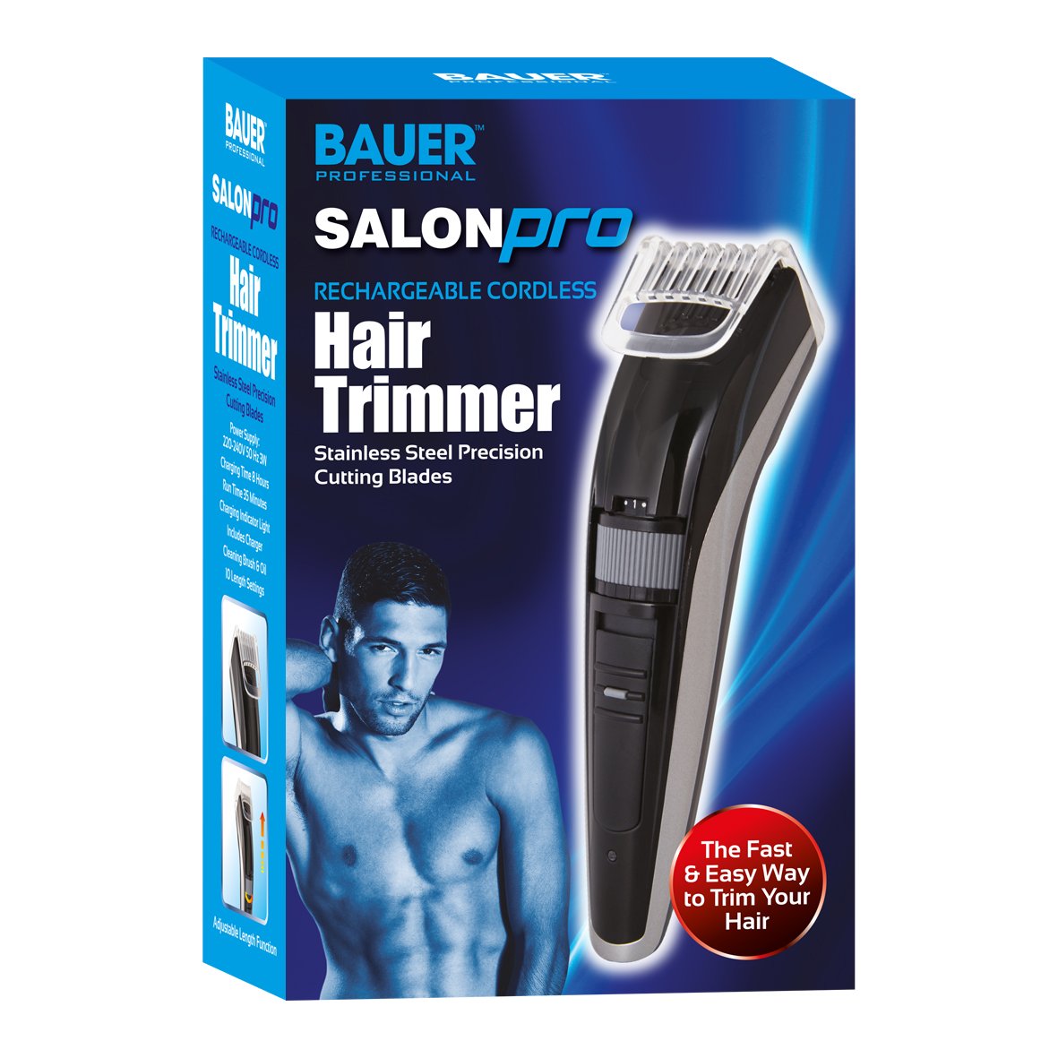 Bauer 38770 rechargeable cordless clipper