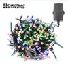 300 multicoloured LED chaser Christmas lights