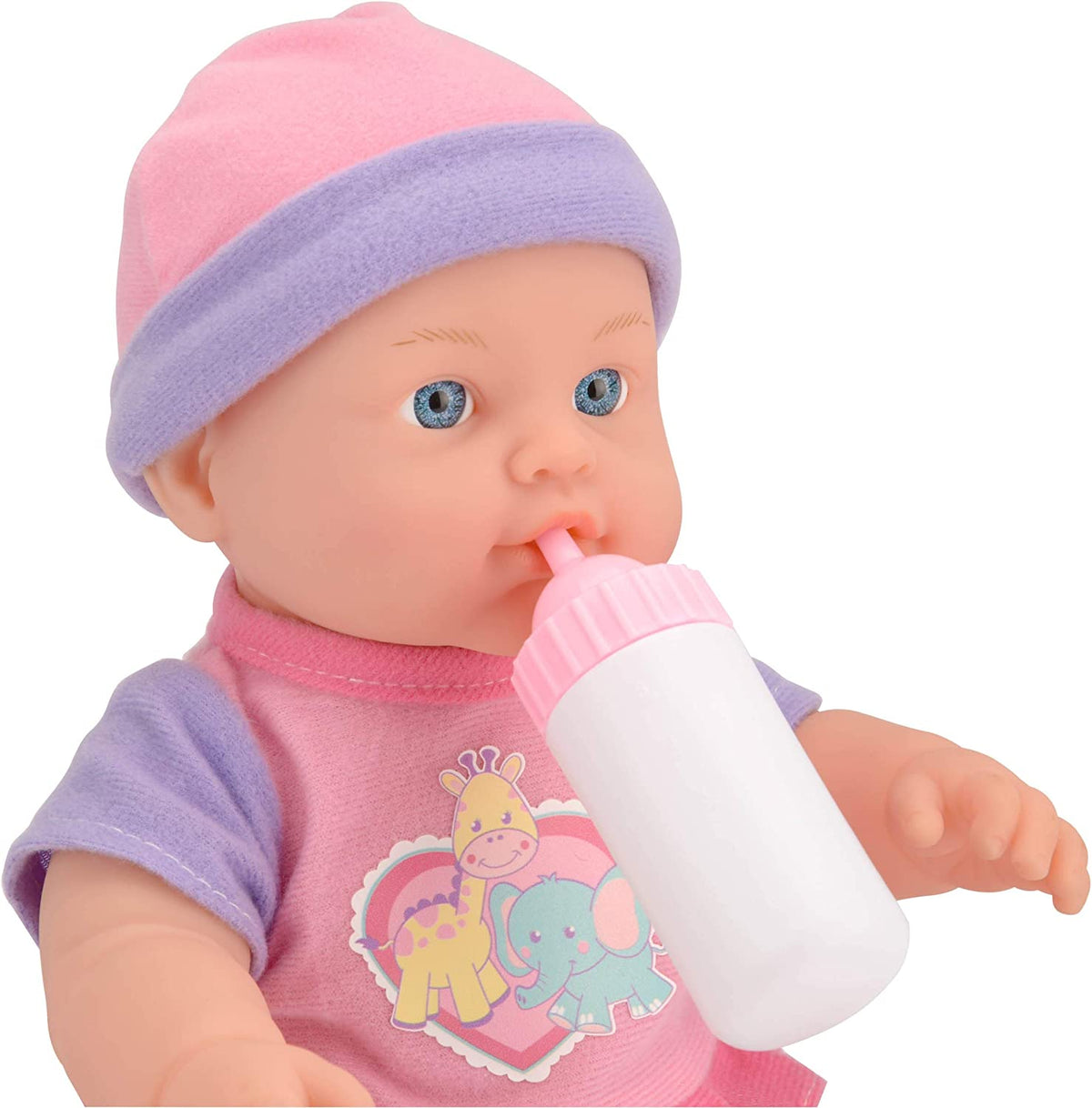 Snuggles Skyla drink wet and cry baby doll with bottle and potty