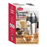 Quest 50g electric grinder for coffee beans spices nuts and seeds