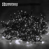 1000 bright white LED chaser Christmas lights with 8 modes