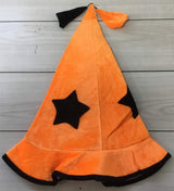One-size neon felt witch and wizard costume hat