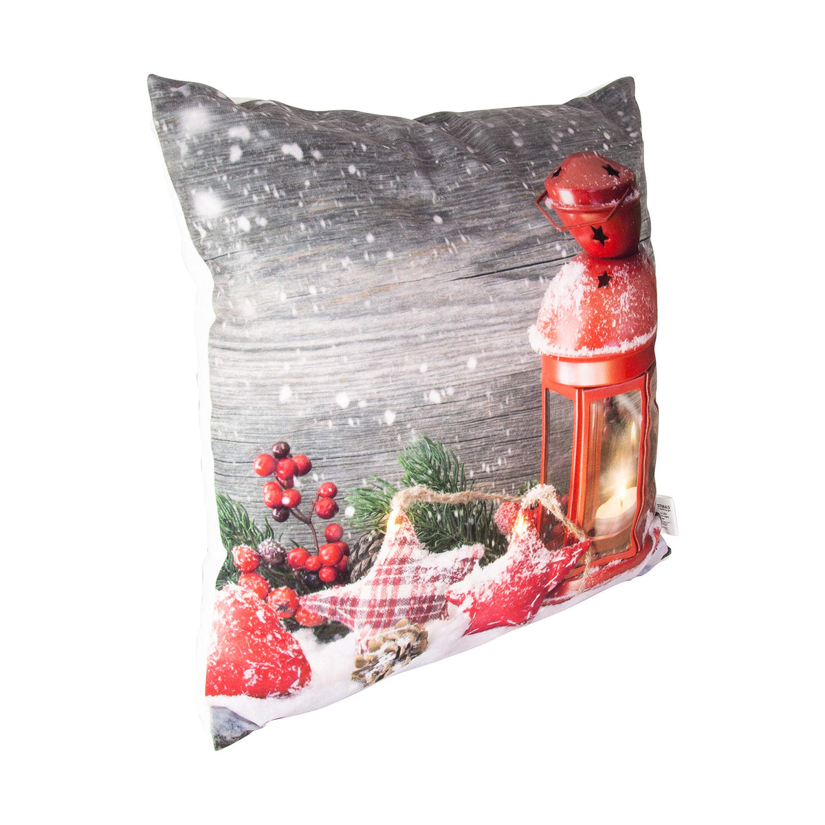 The Christmas Workshop LED cushion detail