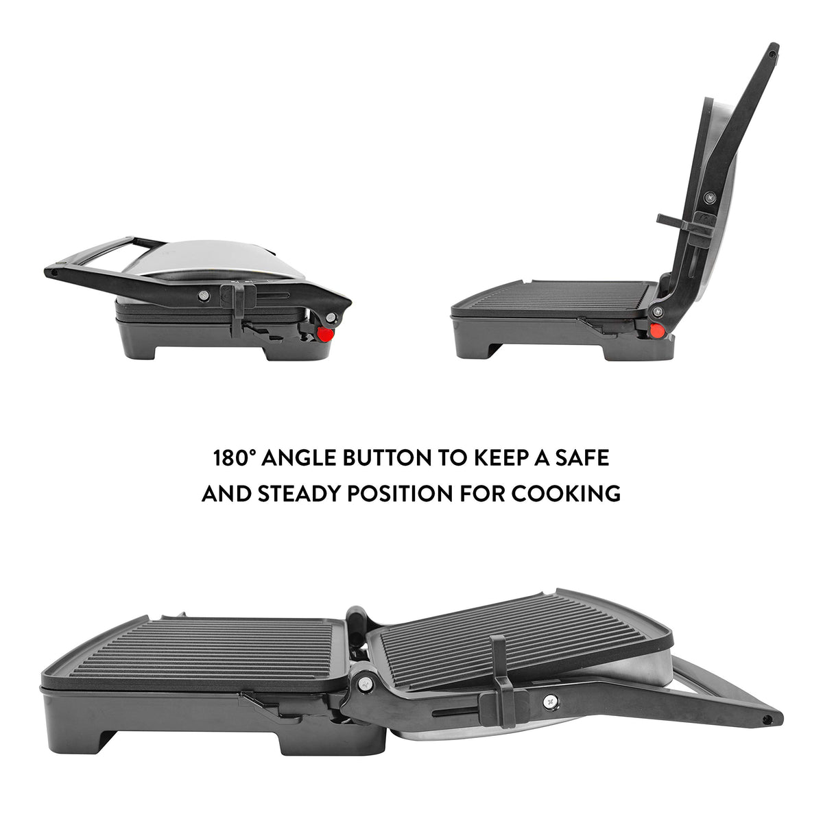 Quest flat grill for meat fish vegetables and paninis