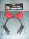 Flashing light-up devil horns headband for Halloween fancy dress