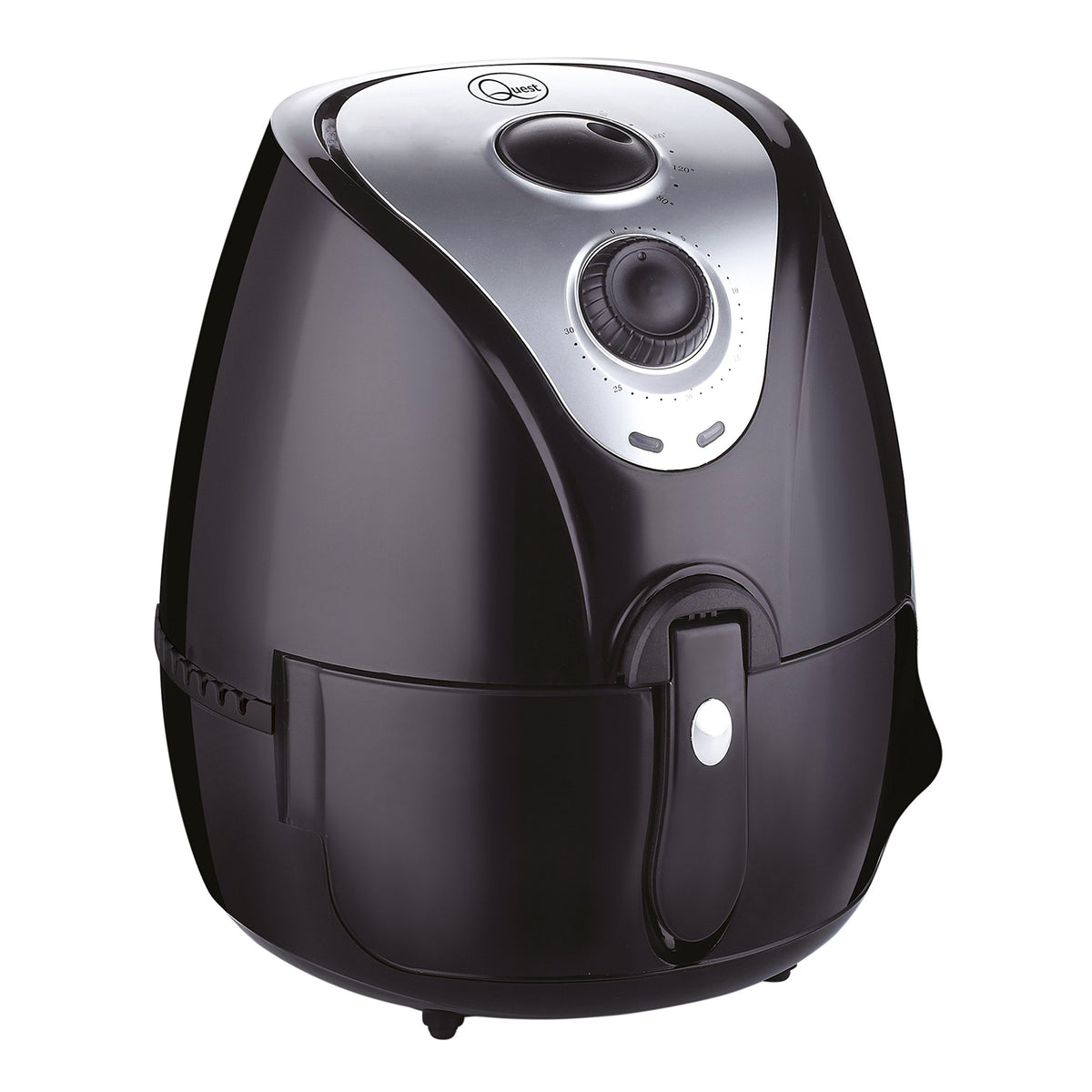 Quest air fryer with 30-minute timer and cool-touch handle