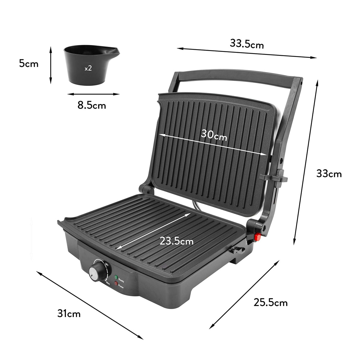 Quest 180 degree grill cooking plates