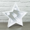 Global Gizmos 54290 star infinity mirror light with 59 white LEDs