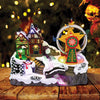 Animated Christmas Ferris wheel ornament