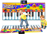 Giant kids' musical piano play mat