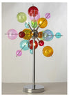 Multicolour ball table lamp