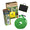  A garden hose coiled beside a sprayer and a bag of gardening tools, ready for outdoor maintenance and landscaping tasks.