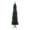 Green artificial Christmas tree