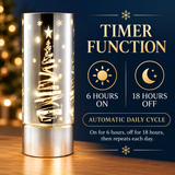 Anika LED lamp timer 6 hours on 18 hours off automatic daily cycle