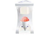 SMART Single Snow Cone Maker (Ivory Cream) Bundle with Soft Grip Measuring Jug