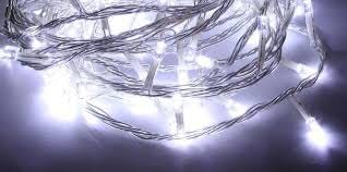 White LED battery lights for Christmas and party decoration