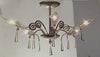 Alexandria Chrome Chandelier. 5 Bulb or 7 Bulb (5 Bulb)