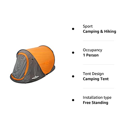 Milestone 1-person tent with carry bag