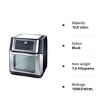 12 litre Quest air fryer oven with digital controls