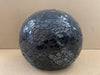 Battery Operated Glass Mosaic Tealight Balls (BLACK)