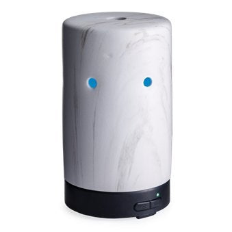 Airomé White Marble 100ml ceramic ultrasonic essential oil diffuser