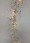 Brite Ideas Festive 20 LED Lights with Clear Pearl Beads, Warm White