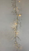 Brite Ideas Festive 20 LED Lights with Clear Pearl Beads, Warm White