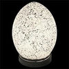 White Mini Mosaic egg lamp