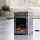 Candle Warmers Etc. Hearthstone grey fireplace fragrance warmer