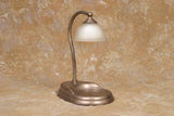 Candle Warmers Aurora Glass Candle Lamp, Taupe