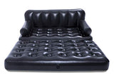Bestway Multi-Max 5-in-1 black inflatable sofa bed