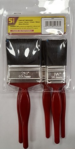5 Piece Paint Brush Set