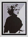 Marilyn Monroe framed canvas wall art print 70 x 50cm
