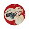 Widdop and Co Marilyn Glass Wall Clock - W9726