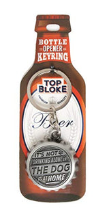 History & Heraldry Top Bloke The Dog bottle opener keyring